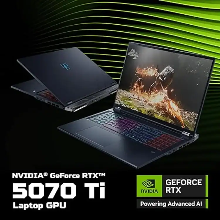 Acer Predator Helios Neo 18 Ai - Intel ultra 9 275HX - Nvidia GeForce RTX 5070Ti 12GB